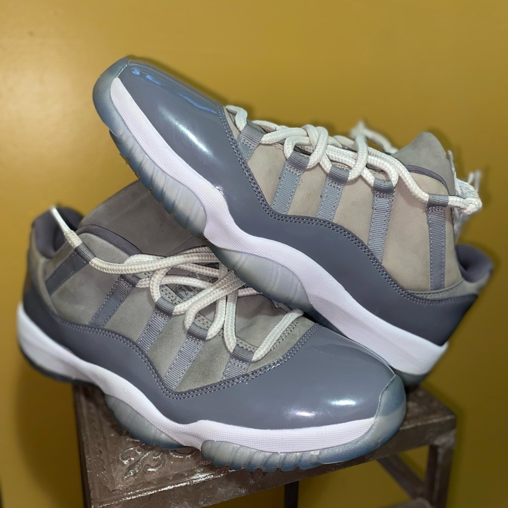 Cool Grey Low 11s.